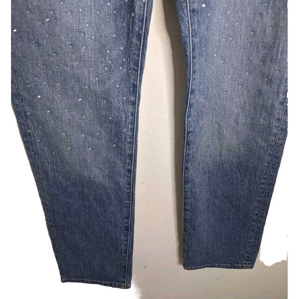 NWT Madewell The 90's Straight Leg High Rise Jean Size 23 Sequins Magic Pockets - Picture 5 of 12